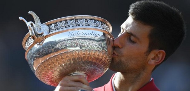 Le vainqueur de Roland-Garros : Novak Djokovic