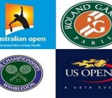 Historique des 4 tournois du Grand Chelem : l'Open d'Australie, Roland-Garros, Wimbledon et l'US Open